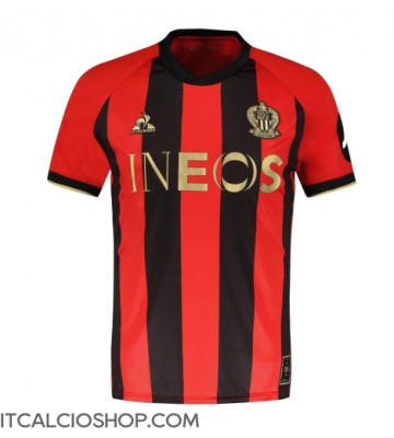 OGC Nice Prima Maglia 2024-25 Manica Corta